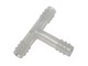 Raccord T pour tuyau d'essence 5mm, blanc