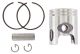 Piston complet Metra Kit 40.25mm, Minarelli horizontal H2O