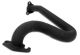Coude d'échapement libre en acier, noir, scooter CPI 2T
