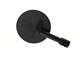 Rétroviseur pour embout de guidon, rond, petit modèle, noir, homologué