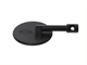 Rétroviseur pour embout de guidon, rond, petit modèle, noir, homologué