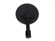 Rétroviseur pour embout de guidon, rond, petit modèle, noir, homologué