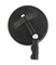 Rétroviseur pour embout de guidon, rond, avec charnière, 40mm noir, homlogué ->2016
