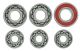 Motorkugellagersatz GY6 (6 Lager), Motortyp 139QMB / QMA139