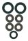 Simmerringsatz GY6, Motortyp QMB139 / QMA139,
