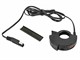 USB-/USB-C-Ladegerät mit Lenkerhalterung für Motorrad und Roller, geeignet zum Laden von Telefon/Smartphone und GPS.