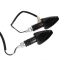 Blinkerset LED schwarz (M8) kurz E8 Prüfzeichen