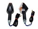 Clignotants LEXUS 10W 60x35mm, homologué CE, noirs