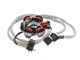 Stator d'allumage type origine (6 bobines ), scooter Piaggio Liberty 125, Vespa ET4 125, Hexagon LX4 125 / Aprilia Mojito 125