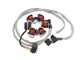 Stator d'allumage type origine (6 bobines ), scooter Piaggio Liberty 125, Vespa ET4 125, Hexagon LX4 125 / Aprilia Mojito 125