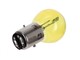 Ampoule jaune 6V 35/35W, socle BA20D