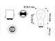 Ampoule BAY15d 12V 21/5W Philips