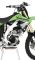 Ecope de radiateur vert/noir KX250F