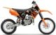 Kit de garenages orange KTM 85 SX 06-10