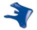 Écopes de radiateur bleu Yamaha YZ 125/250 Jg. 02-12