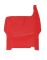 Nummernschildplatte rot Honda CRF250R 08-09/CRF450R 2008