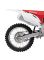 Seitenteile hinten weiss Honda CRF450R 2009-2010