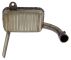 Echappement, Vespa 125 VM1T/2T VN1T/2T 1954-1958