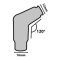 Capuchon de bougie antiparsite NGK VD05FMH
