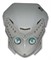 Frontmaske weiss halogen mit LED