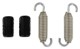 Feder Polini Inox mit Gummi L.=53mm
