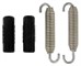 Ressort d'échappement POLINI Inox avec gomme 67mm