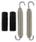 Feder Polini Inox mit Gummi L.=79mm