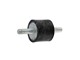 Silent Block Polini M6 Gewinde 2x aussen
