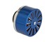 Luftfilter verstellbar, Blau eloxiert, Dell'orto PHBG-PHVA-PHBN (Ø 28-37mm)