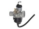 Vergaser Dellorto, 17,5mm, PHVA, Minarelli / Peugeot liegend, elektronischer Choque