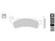 Plaquettes organiques GALFER AVANT, HONDA/SUZUKI ( 45.2 x 118 x 9.2 mm)