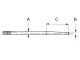 Aiguille de boisseau W 2, Dellorto PHBG