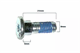 Vis pour disque de frein M8 x 25mm, Derbi Senda