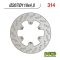 Disque de freins NG 267/118/4mm 6 trou