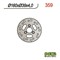 Disque de freins NG 160/39/4mm 3 trou