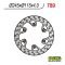 Disque de freins NG 245/115/4mm 6 trou