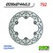 Disque de freins NG 256/144/5mm 6 trou