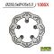 Disque de freins NG 260/105/5mm 5 trou