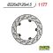 Disque de freins NG 226/126/4.5mm 5 trou