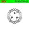 Disque de frein NG 200/58/4mm 3 trou