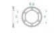 Couronne Yamaha, TZR 125 R Belgrada, 428/47D