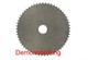Couronne alu brute 520 / 40 dents, univserselle pour montage personnalisé