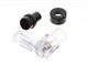 Kerzenstecker transparent