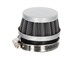 Pilzluftfilter Gitter silber 42 mm
