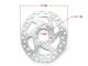 Disque de frein Pocket Bike chonoise, dimensions : 119x29x2mm