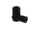 Kerzenstecker Silikon schwarz Racing