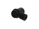 Kerzenstecker Silikon schwarz Racing
