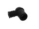 Kerzenstecker Silikon schwarz Racing