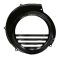 Cache de turbine de refroidissement noir, scooter Vespa PX 125cc