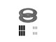 Kit révision embrayage type origine, moteur scooter PX125, GL, Sprint
